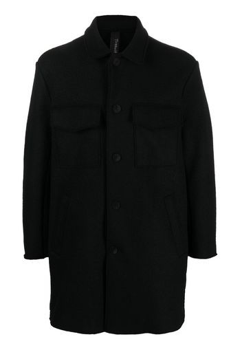 Transit single-breasted wool coat - Nero