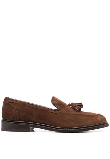 Tricker's Elton slip-on loafers - Marrone