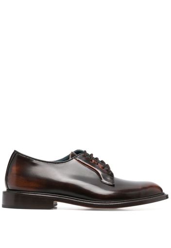 Tricker's lace-up Derby shoes - Marrone