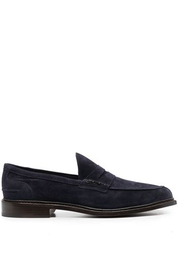 Tricker's Adam slip-on style loafers - Blu