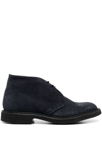 Tricker's Aldo Chukka suede ankle boots - Blu