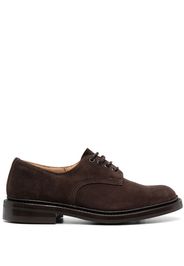 Tricker's low-top lace-up derby shoes - Marrone