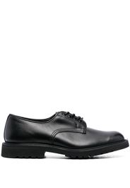 Tricker's lace-up leather Derby shoes - Nero