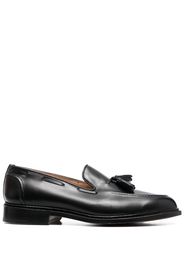 Tricker's tassel-detail leather loafers - Nero