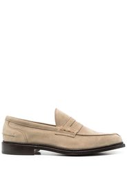 Tricker's Adam suede penny loafers - Toni neutri