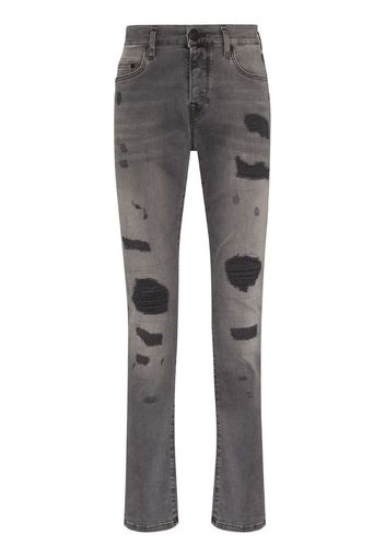 slim-fit Rocco patch jeans