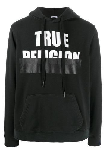 logo-print hoodie