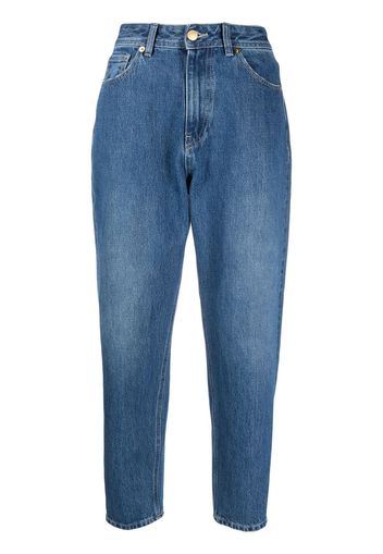 True Religion Molly cropped tapered jeans - Blu