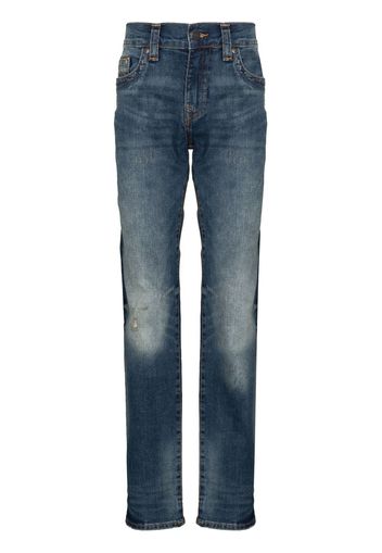 True Religion Jeans skinny con effetto vissuto Rocco - Blu