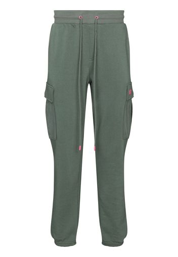 True Religion embroidered-logo sweatpants - Verde