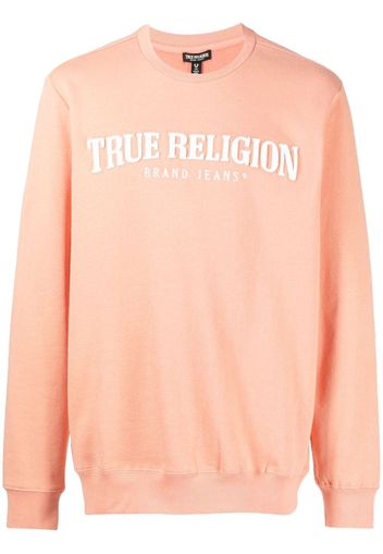 True Religion Felpa con stampa - Rosa