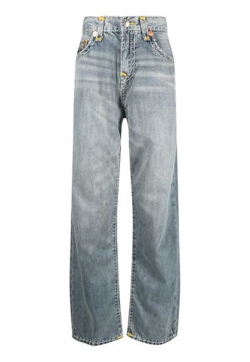 True Religion x 20th Bobby Vintage straight leg jeans - Blu