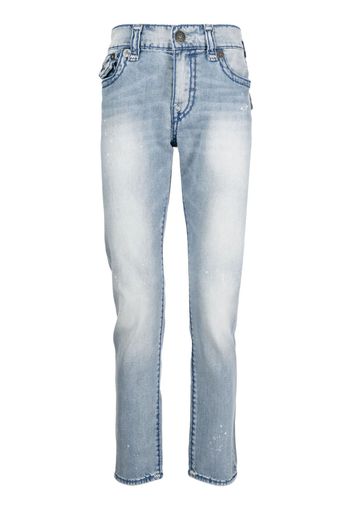 True Religion faded-effect skinny jeans - Blu