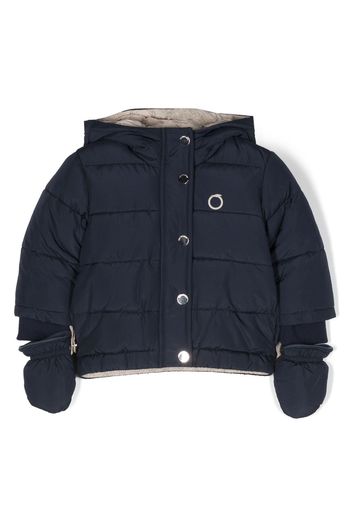 TRUSSARDI JUNIOR Piumino con cappuccio - Blu