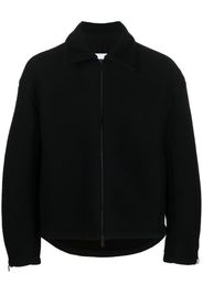 Trussardi Bomber con zip - Nero