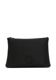 Trussardi Borsa da viaggio con logo goffrato - Nero