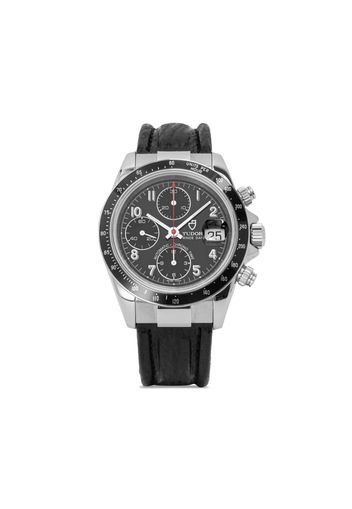 TUDOR 2005 pre-owned Prince Date Chronograph 40mm - Nero