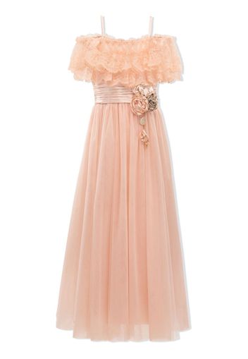 Tulleen Naramore sash gown - Rosa