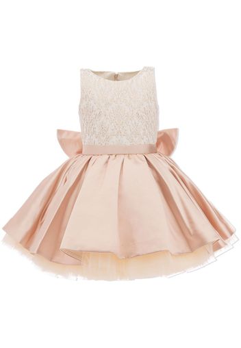 Tulleen Elwood satin bow dress - Rosa