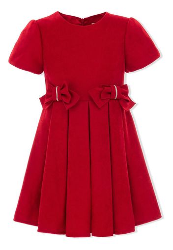 Tulleen Harleigh pleated dress - Rosso