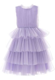 Tulleen Farvue tiered tulle dress - Viola