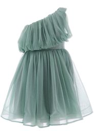 Tulleen Izorah off-shoulder dress - Verde