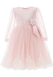 Tulleen bow-detailing tulle dress - Rosa