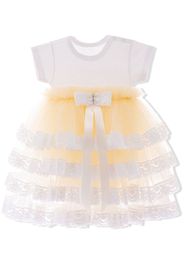 Tulleen Bella ruffled tulle dress - Toni neutri