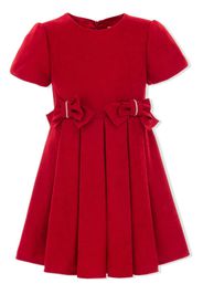 Tulleen Harleigh pleated dress - Rosso