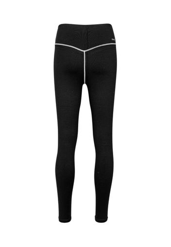 Twenty Montreal flowetry contrast stitching leggings - Nero