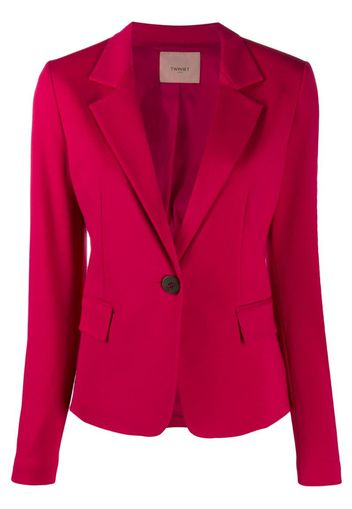 fitted single-breasted blazer