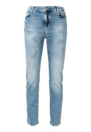 Jeans skinny a vita alta