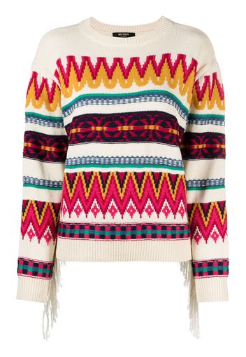 Twin-Set patterned stripes jumper - Toni neutri