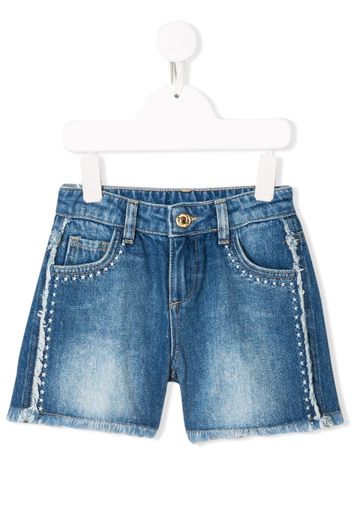 Shorts Phipps denim con stampa