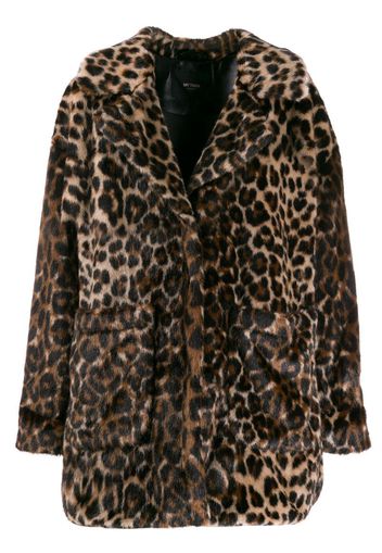 Cappotto con stampa animalier