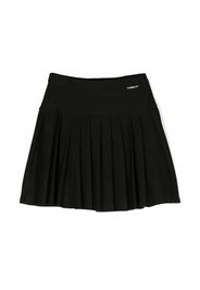 TWINSET Kids pleated stretch miniskirt - Nero