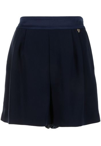 TWINSET Shorts con pieghe - Blu