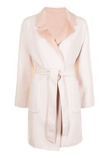 TWINSET Cappotto con cintura - Rosa