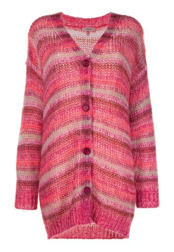 TWINSET Cardigan a righe - Multicolore