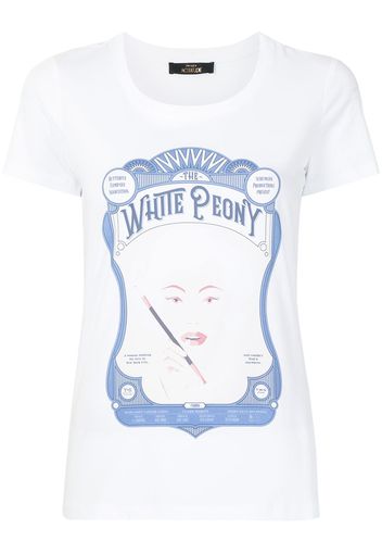 TWINSET T-shirt con stampa grafica - Bianco