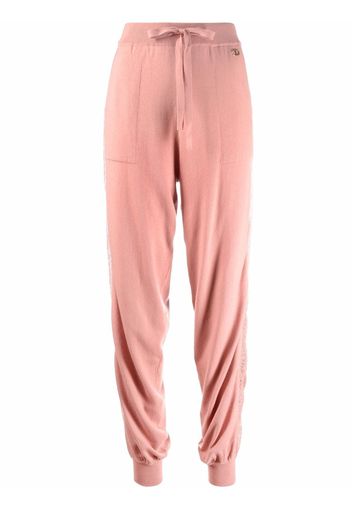 TWINSET drawstring track pants - Rosa