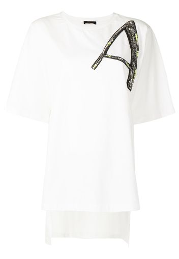 TWINSET A printed T-shirt - Bianco