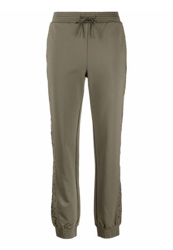 TWINSET drawstring-waist trousers - Verde