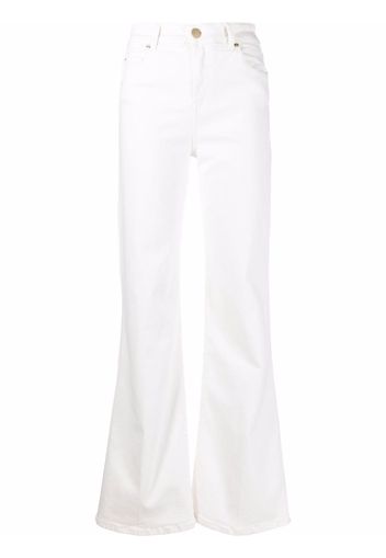 TWINSET straight-leg denim jeans - Bianco