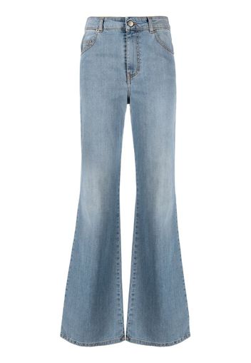 TWINSET bootcut denim jeans - Blu