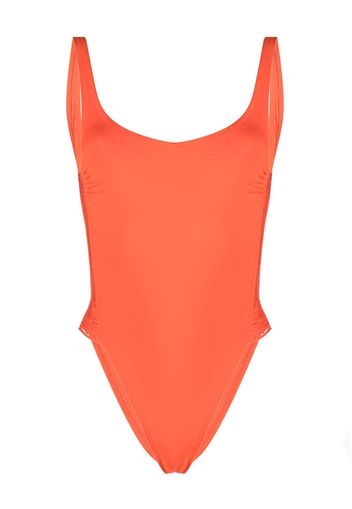 TWINSET side-straps detail one piece - Arancione