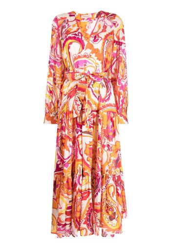 TWINSET abstract-print dress - Arancione