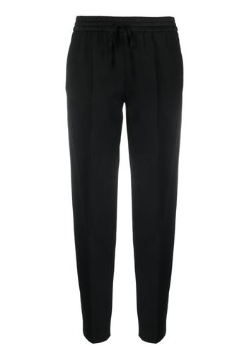 TWINSET drawstring-waits straight-leg trousers - Nero