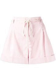 TWINSET Shorts con cintura - Rosa