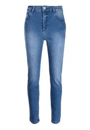 TWINSET Jeans con effetto schiarito - Blu